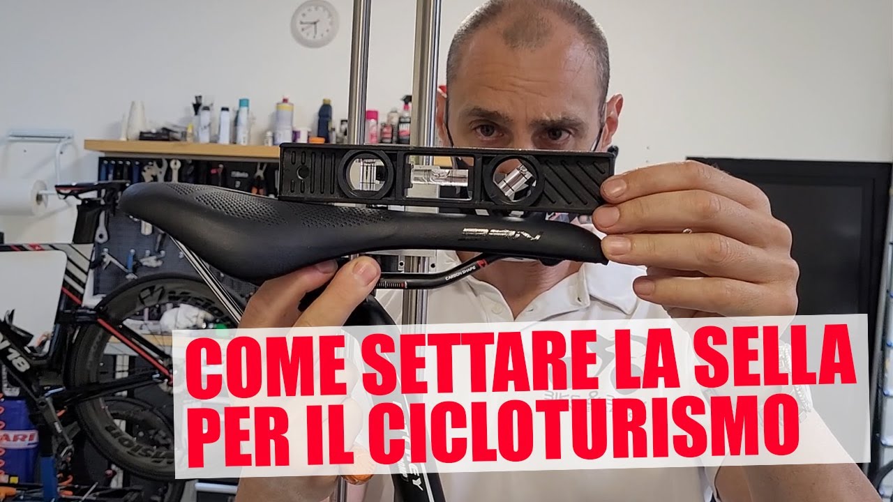 COME SETTARE LA SELLA PER FARE CICLOTURISMO: VISITA BIOMECCANICA CON MISURAZIONE DEL CORPO