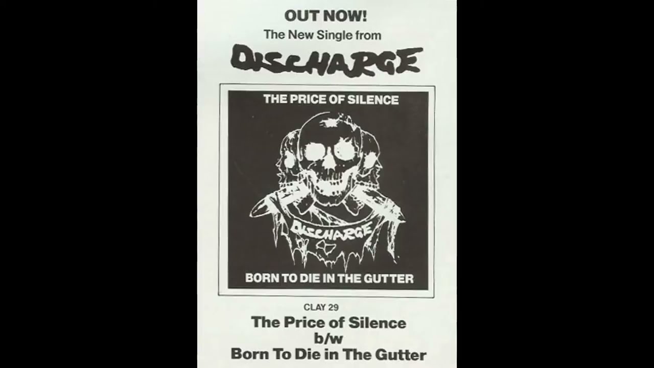 Discharge &ndash; The Price Of Silence / Born To Die In The Gutter