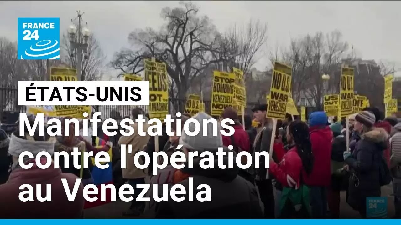 Aux &Eacute;tats-Unis, les r&eacute;actions &agrave; l'op&eacute;ration am&eacute;ricaine au Venezuela se multiplient