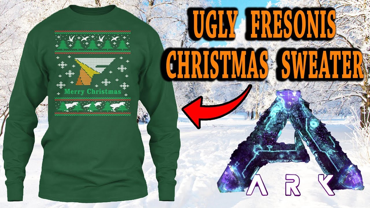 🎅FRESONIS MERCHANDISE!!🎄Ugly Fresonis Christmas Sweater!!🎄 ABERRATION SERVER INVITE!!