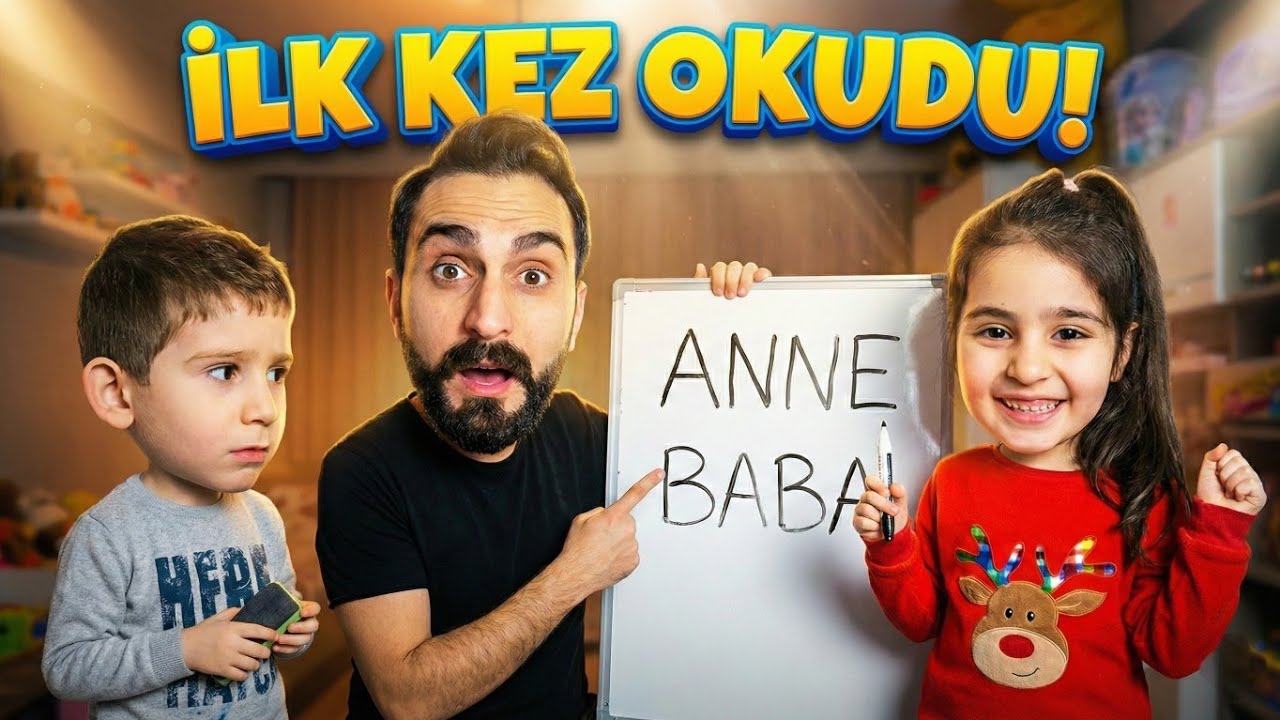 ZEYNEP'İN İLK KELİMELERİ! 💖 OKUMA YAZMA ALIŞTIRMASI 📚