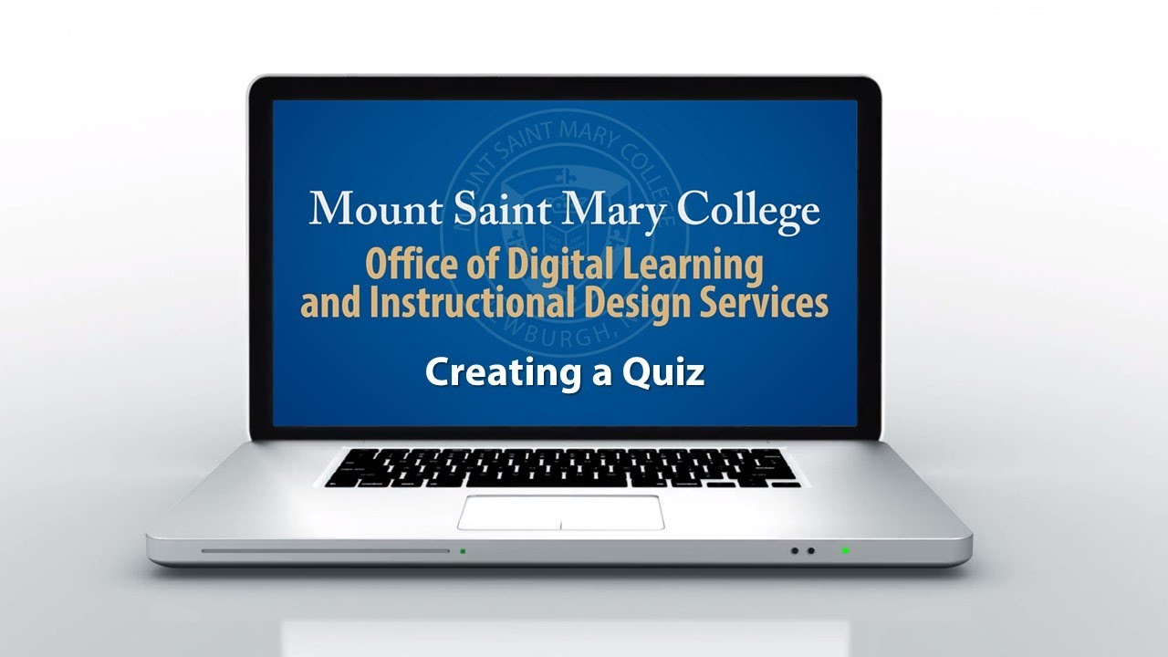 Creating a Quiz