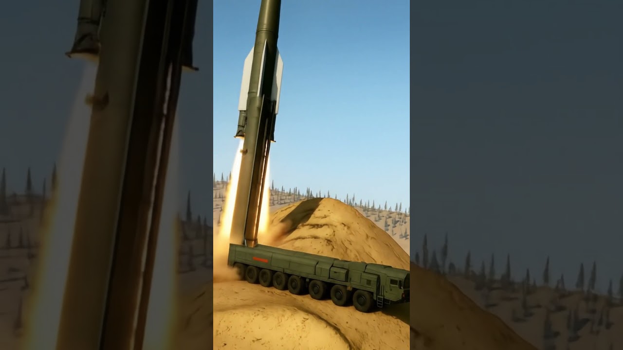 watch: robotic icbm launch &mdash; no fire, no smoke #shorts #shortvideo #youutbeshorts