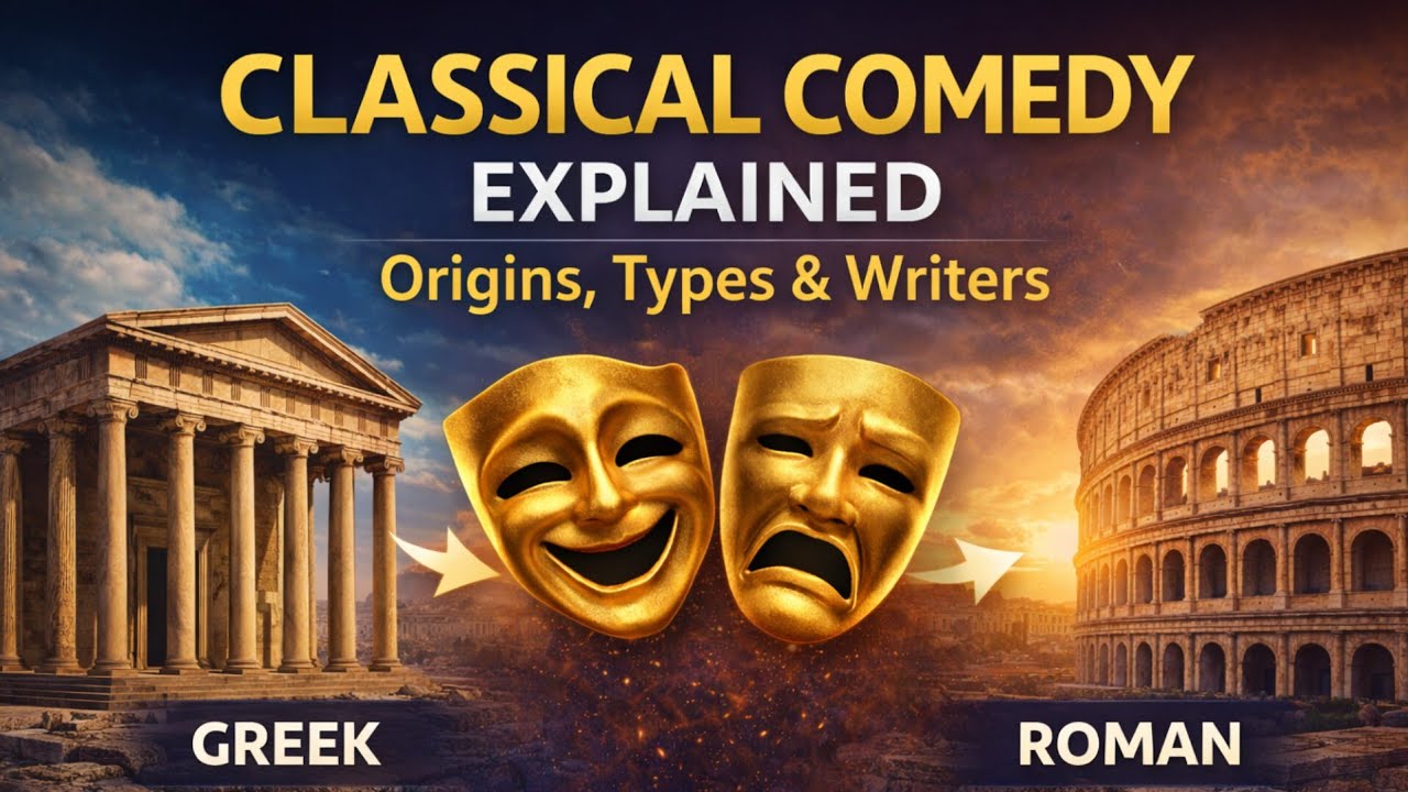 Classical Comedy Explained | Origins, Features & Types | English Comedy Evolution (UGC NET)
