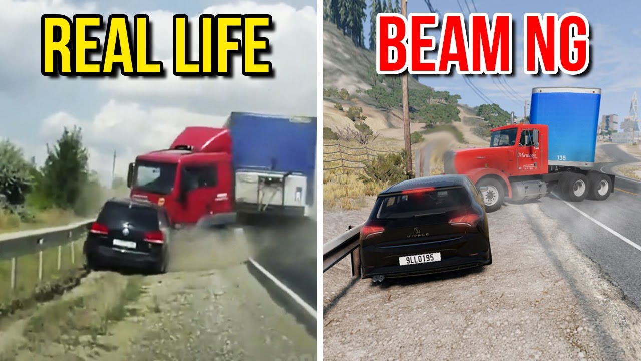 Accidents Based on Real Life Incidents | Compilation 2 | BeamNG.drive Car Crashes