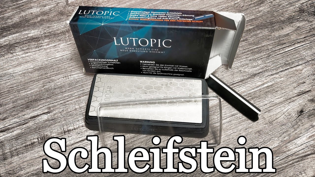 LUTOPIC Diamanten-Schleifstein 400/1000  Körnung