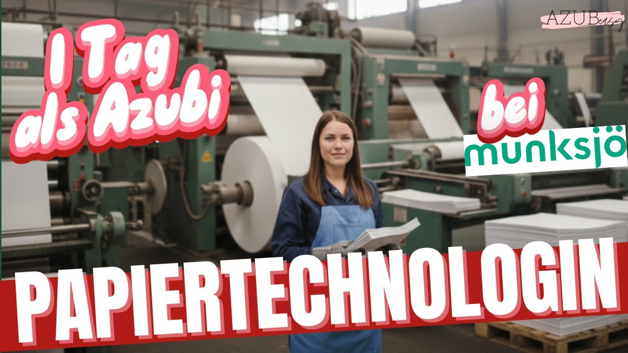 1 Tag als Azubi zur Papiertechnologin