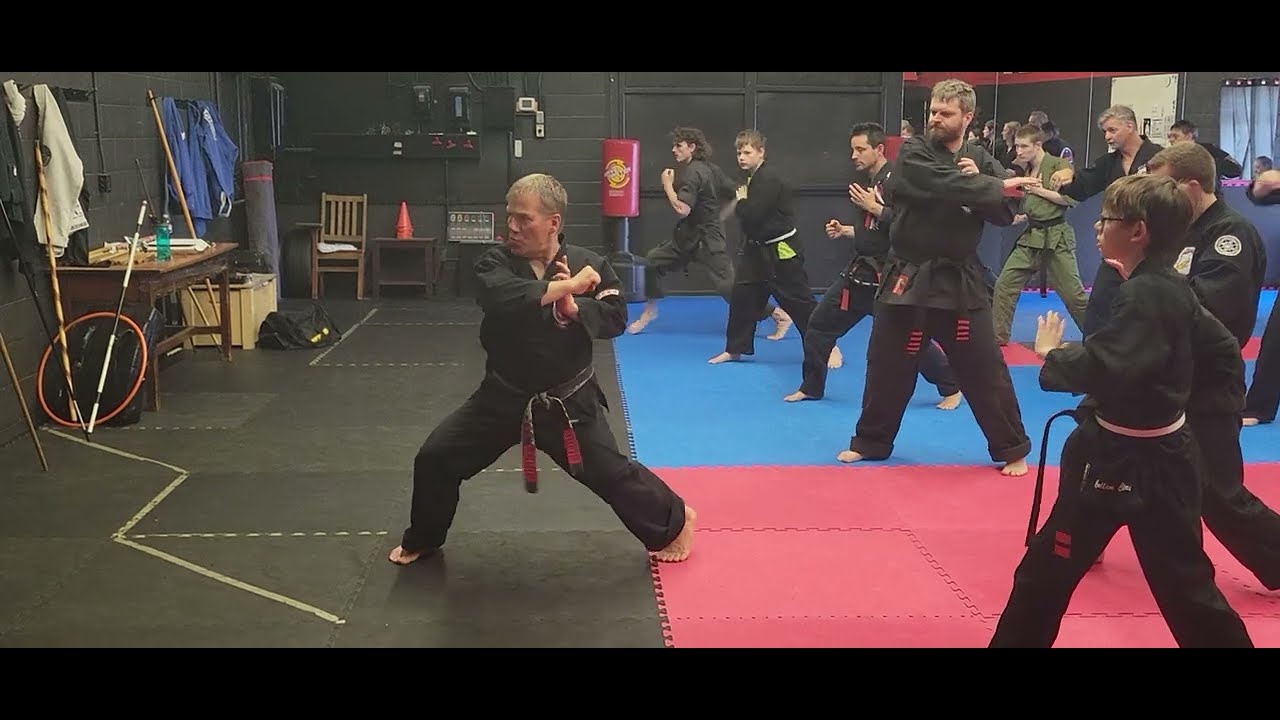 Kenpo Triggered Salute - Jamie Seabrook Seminar