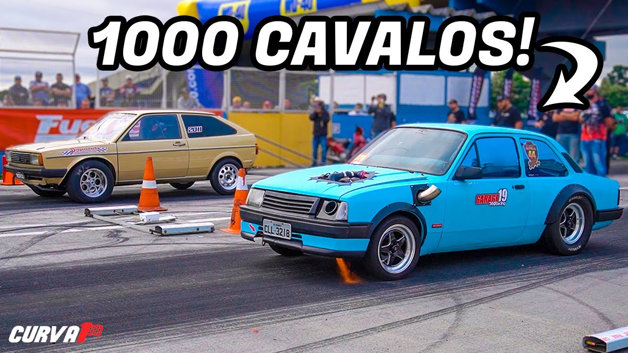 CHEVETTE COM MOTOR 4.1 E TURBINA DE CAMINHÃO COM MAIS DE MIL CAVALOS!!! 🔥