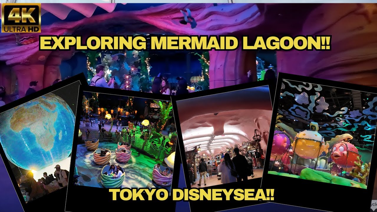 Путешествие под водой! 🌊 Исследуем Лагуну Русалок в Tokyo DisneySea 🧜&zwj;♀️ #исследовать #япония #nh...
