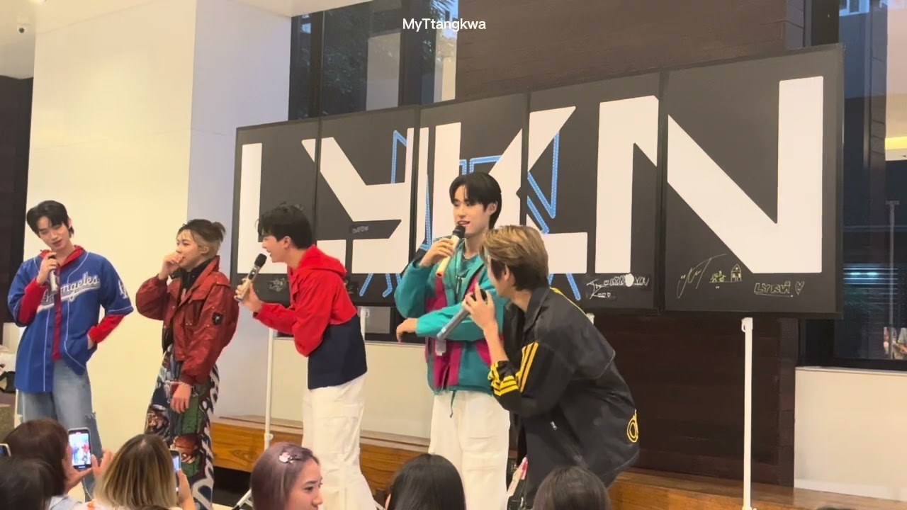 รวมพลคน LYKYOU  @ Lobby GMM building | 21.08.23 | #LYKN  fan gathering
