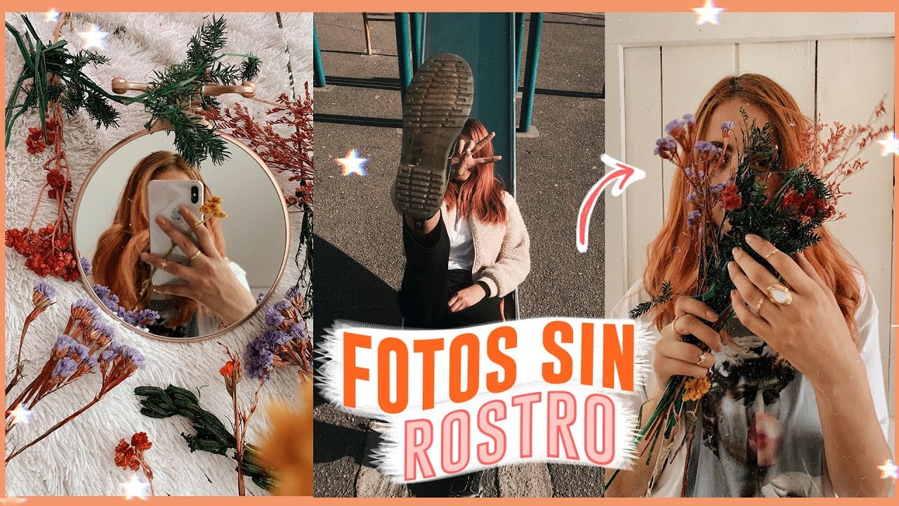 IDEAS de fotos SIN mostrar el rostro/ para los que no les gusta las fotos