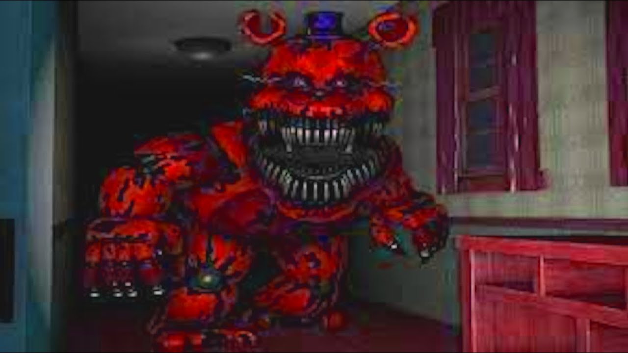 The Hellish Party. (All Agressive Max) FNAF 4, But Cool: Remake!