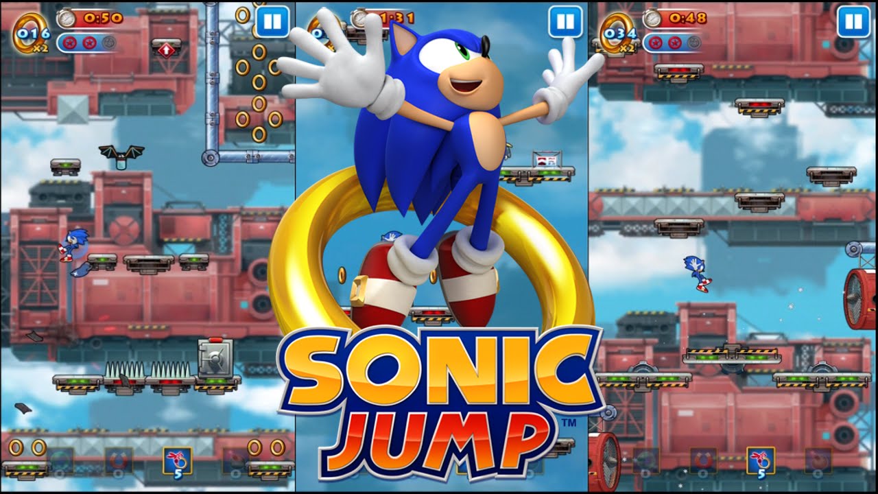 Sonic Jump (iOS) - Mechanical Zone Act 7-12
