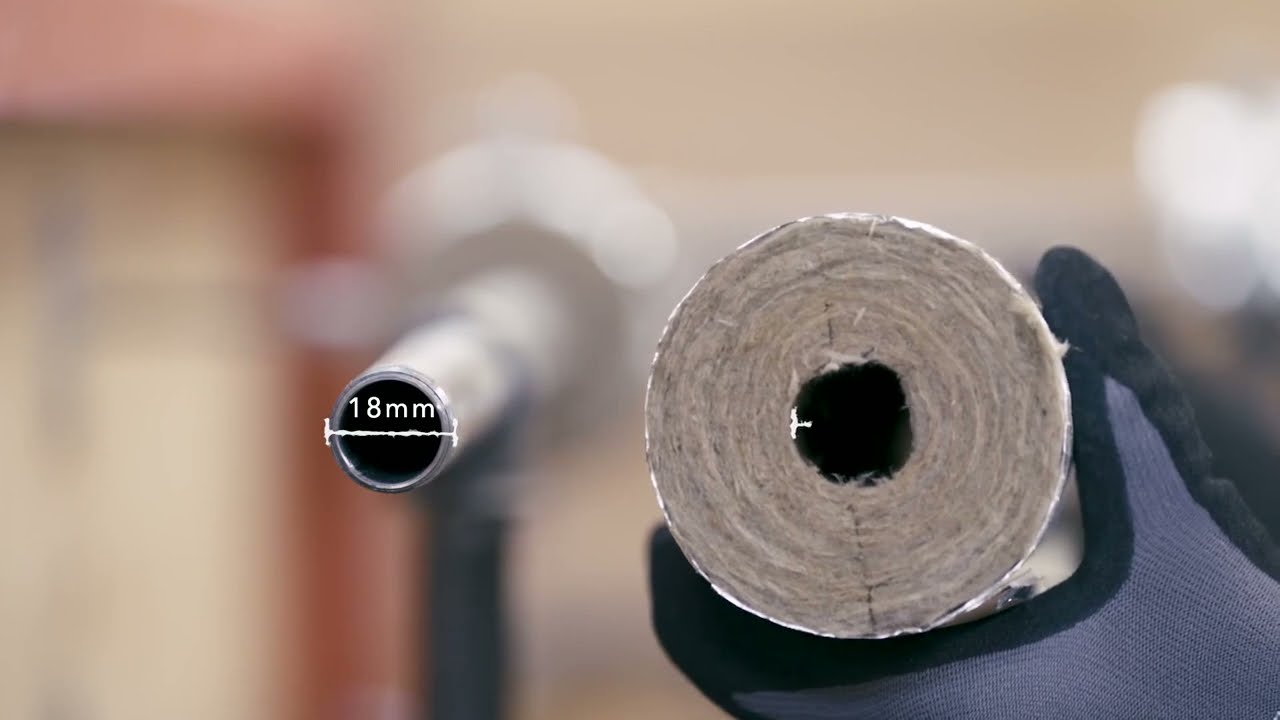 Izolace rozvodů tepla, tepl&eacute; vody a vyt&aacute;pěn&iacute; potrubn&iacute;m pouzdrem HEATROCK PS