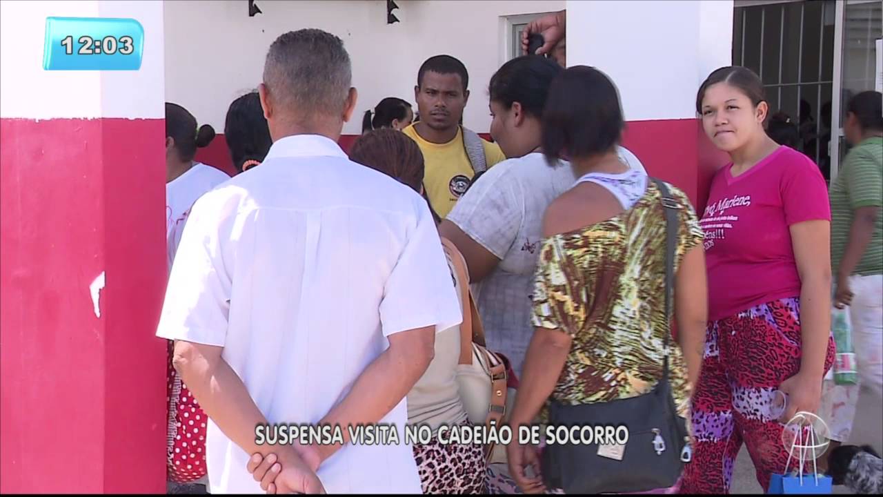 Cadeião de Socorro está com superlotação e visitas suspensas - Balanço Geral SE