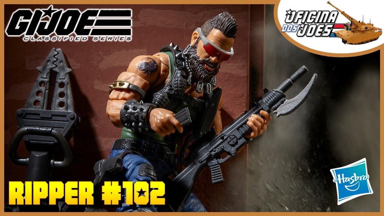 Ripper - GIJoe Classified - Review em PT/BR