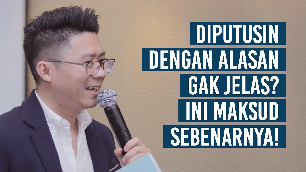Diputusin Dengan Alasan Gak Jelas? Ini Maksud Sebenarnya!