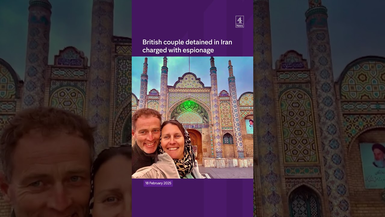 British couple in Iran charged with espionage
