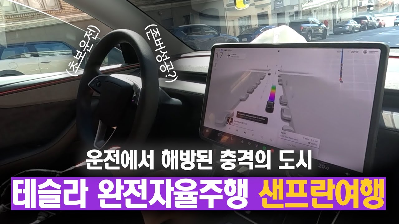 테슬라 FSD가 말아주는 미래도시 샌프란시스코 1박2일 쪽집게 관광⎥ 🇺🇸미국(2)