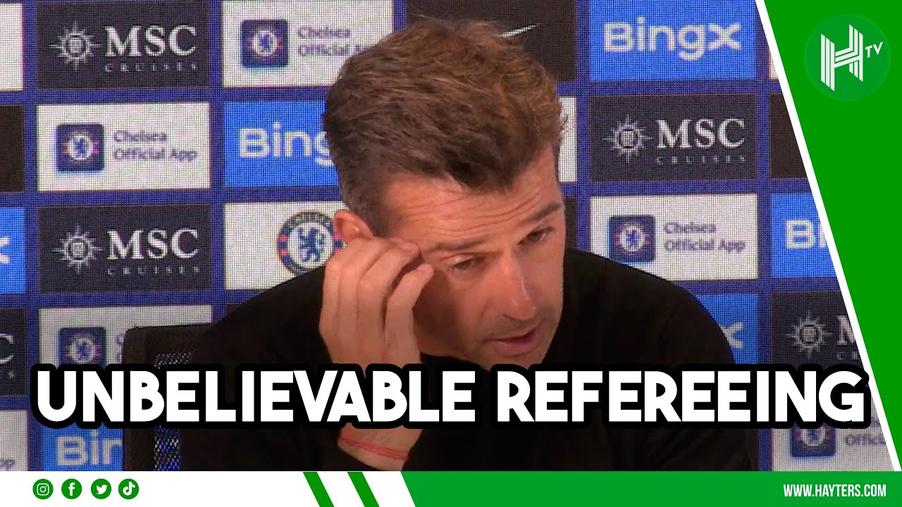 UNBELIEVABLE refereeing | Marco Silva FUMING after Fulham lose at Chelsea 