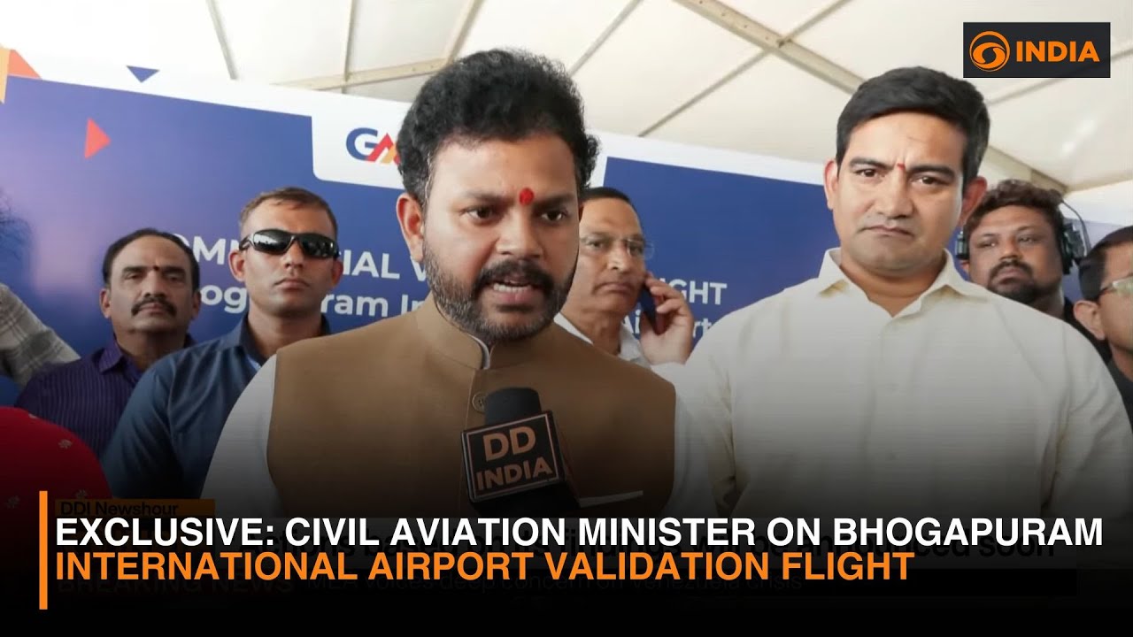EXCLUSIVE: Civil Aviation Minister on Bhogapuram International Airport Validation Flight