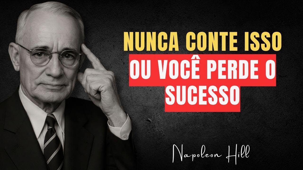 7 Coisas Que Você Nunca Deve Contar a Ninguém Para Atrair Sucesso e Prosperidade | Napoleon Hill