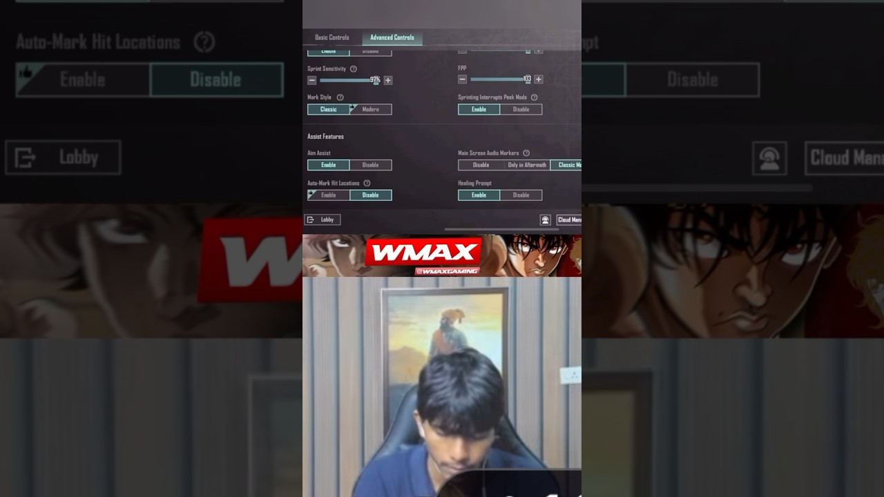 Wmax gaming 4.2 sensitivity code finally revealed #bgmi #wmaxgaming #sensitivity #pubgmobile #viral