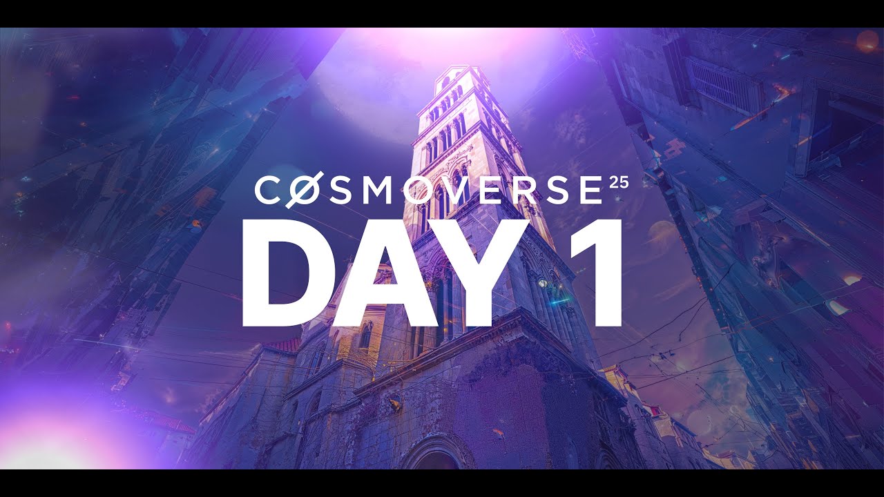 Cosmoverse 2025 - Day 1 | LIVE from Split, Croatia