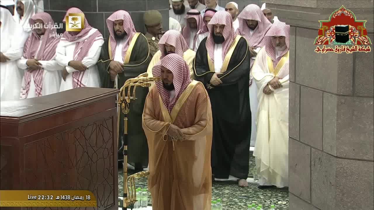 صلاة التراويح رمضان 1438هـ الليلة 19 الشيخ ماهر المعيقلي من سور القصص والعنكبوت