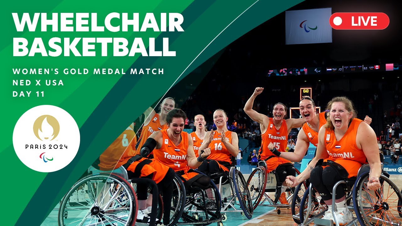 Wheelchair Basketball - Women's Gold Medal Match NED X USA | Day 11 | Paris 2024 Paralympics