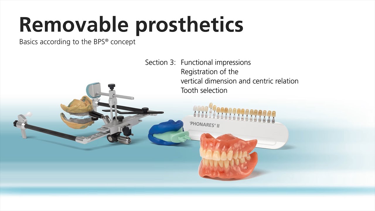 Removable prosthetics workflow 3/7 – Second clinical appointment