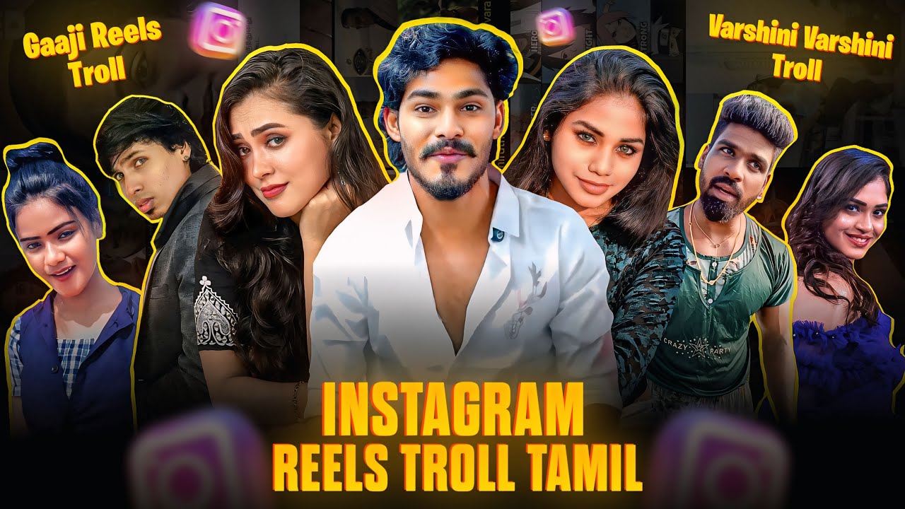 INSTAGRAM REELS TROLL தமிழ் | Vj Siddhu Varshini Troll | Cringe Reels Troll| Insta Reels Roast |RA-1