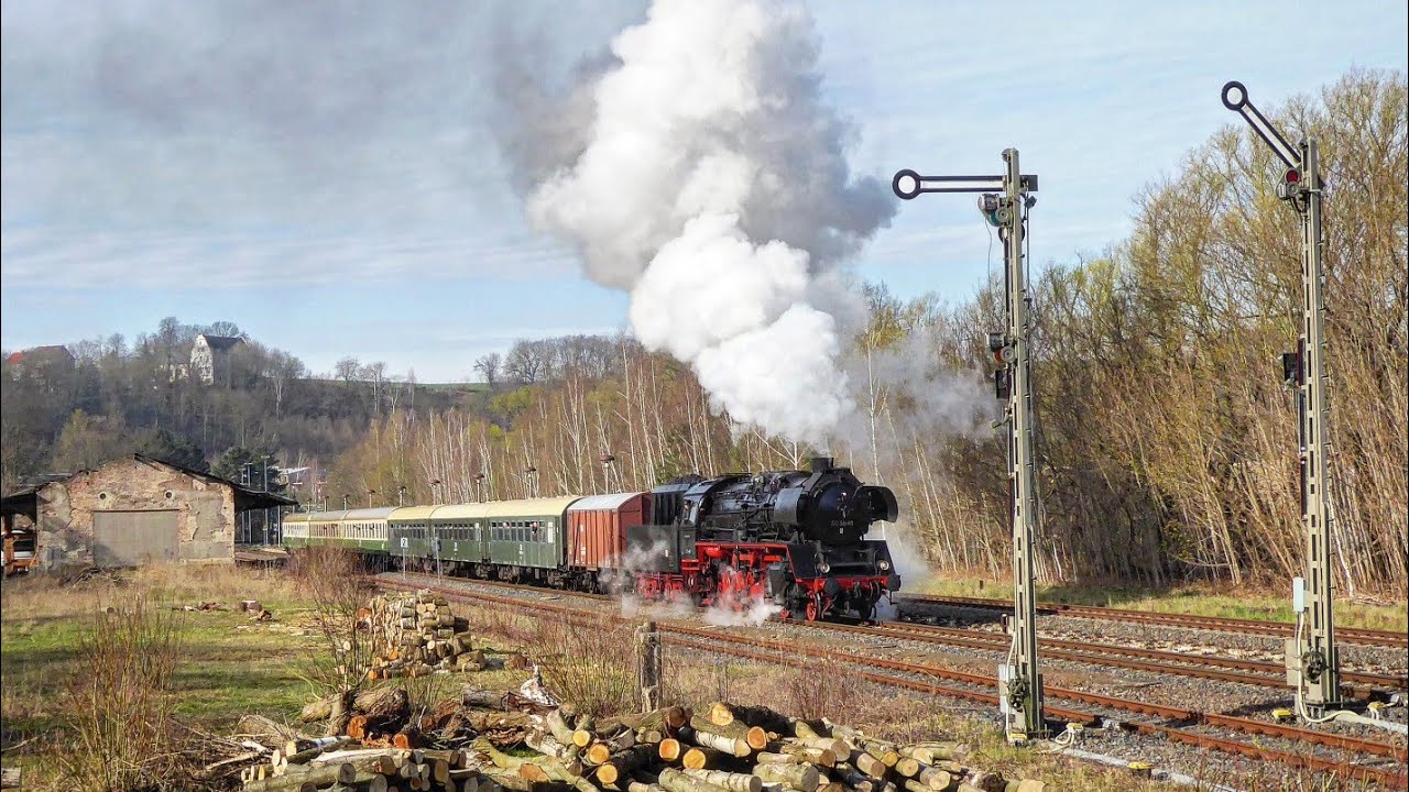 Mit dem Osterhasen und 50 3648 auf Dampfloktour, 07.04.2023