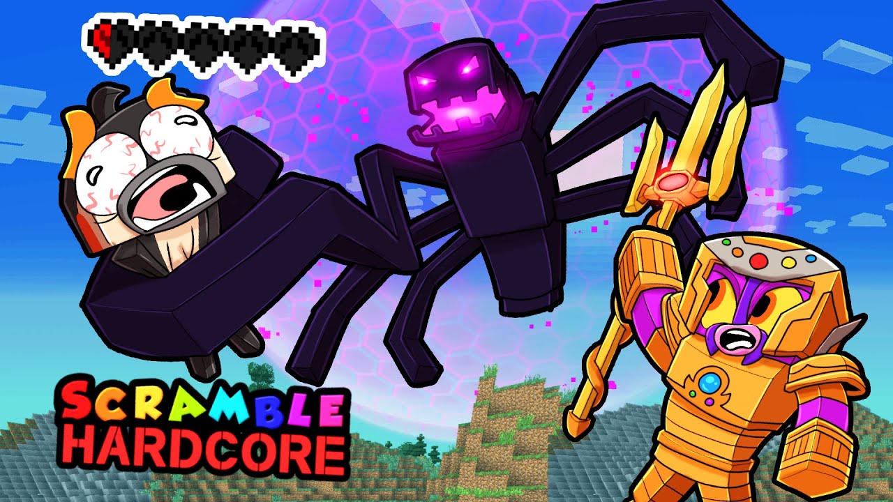 Goodbye...I Died in Scramble HARDCORE!? (Minecraft)
