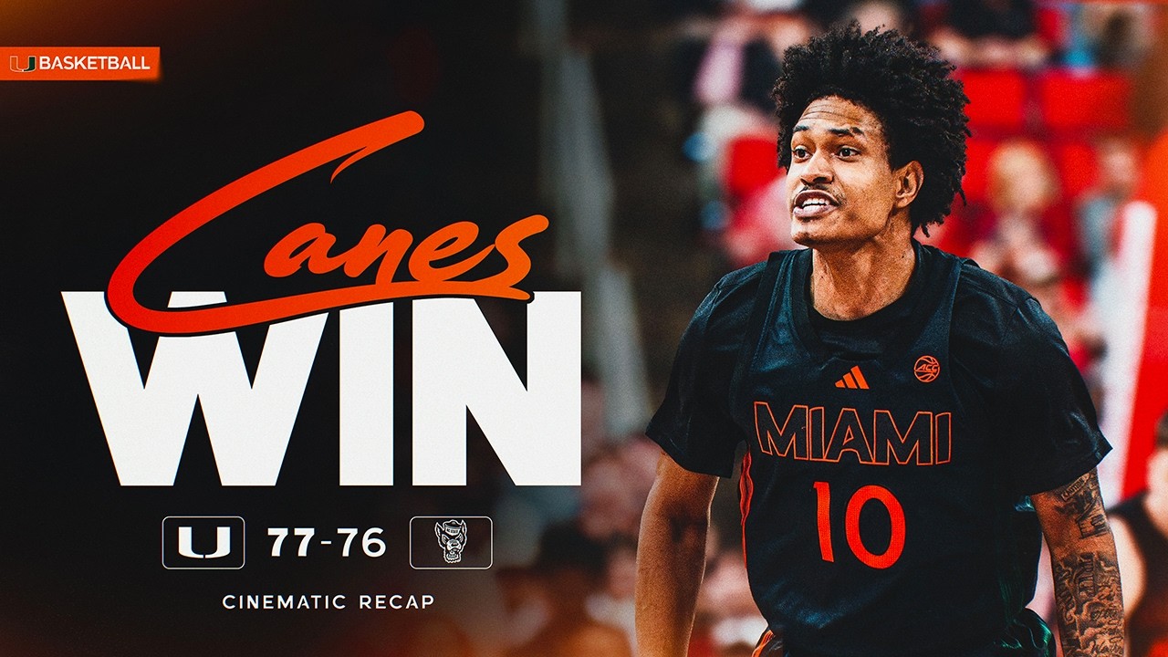 Miami at NC State | Cinematic Recap | 02.14.26