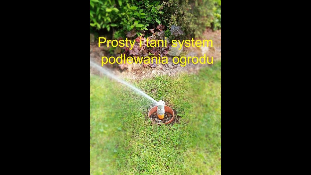 Półautomatyczne podlewanie ogrodu