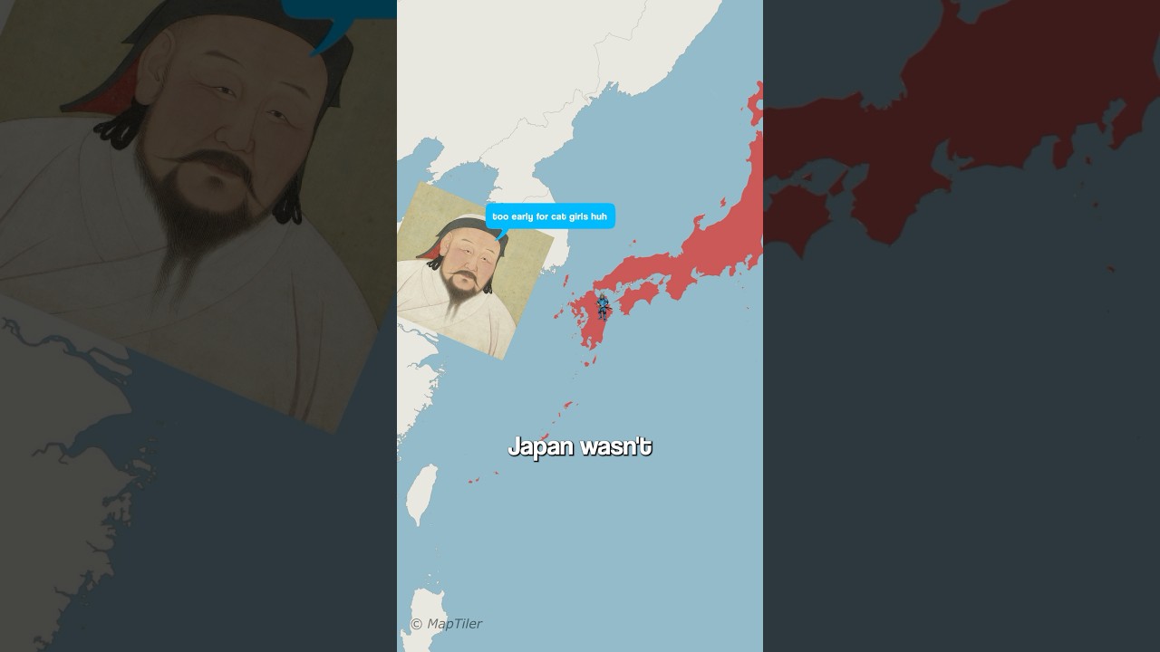 Why mongols failed to conquer japan twice? #history #ww2