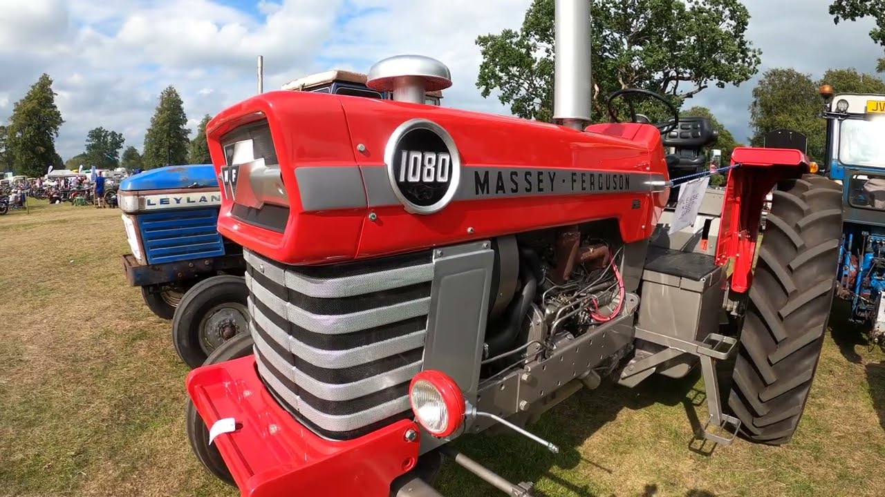 1974 Massey Ferguson 1080 5.2 Litre 4-Cyl Diesel Tractor (88 HP) Astle Park Rally 2026