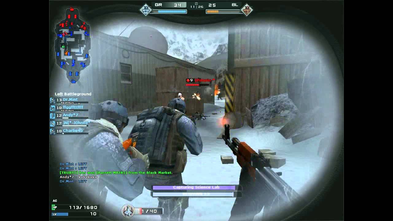 Crossfire NA Wave Mode Arctic Base Game 1-Juggernaut Tank!!!