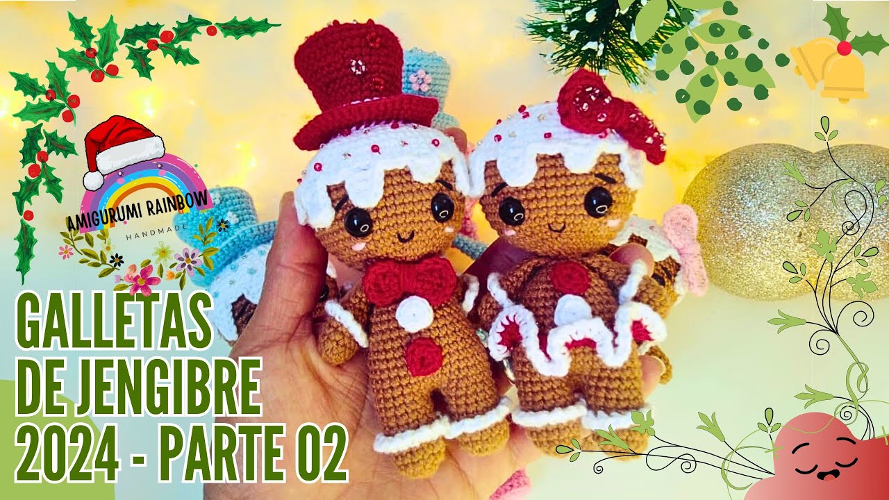 Galletas de Jengibre a crochet 2024 Part02