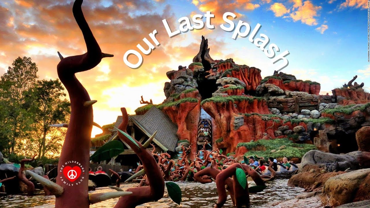 My Last Ride on Splash Mountain (Night Ride) 4k POV Walt Disney World