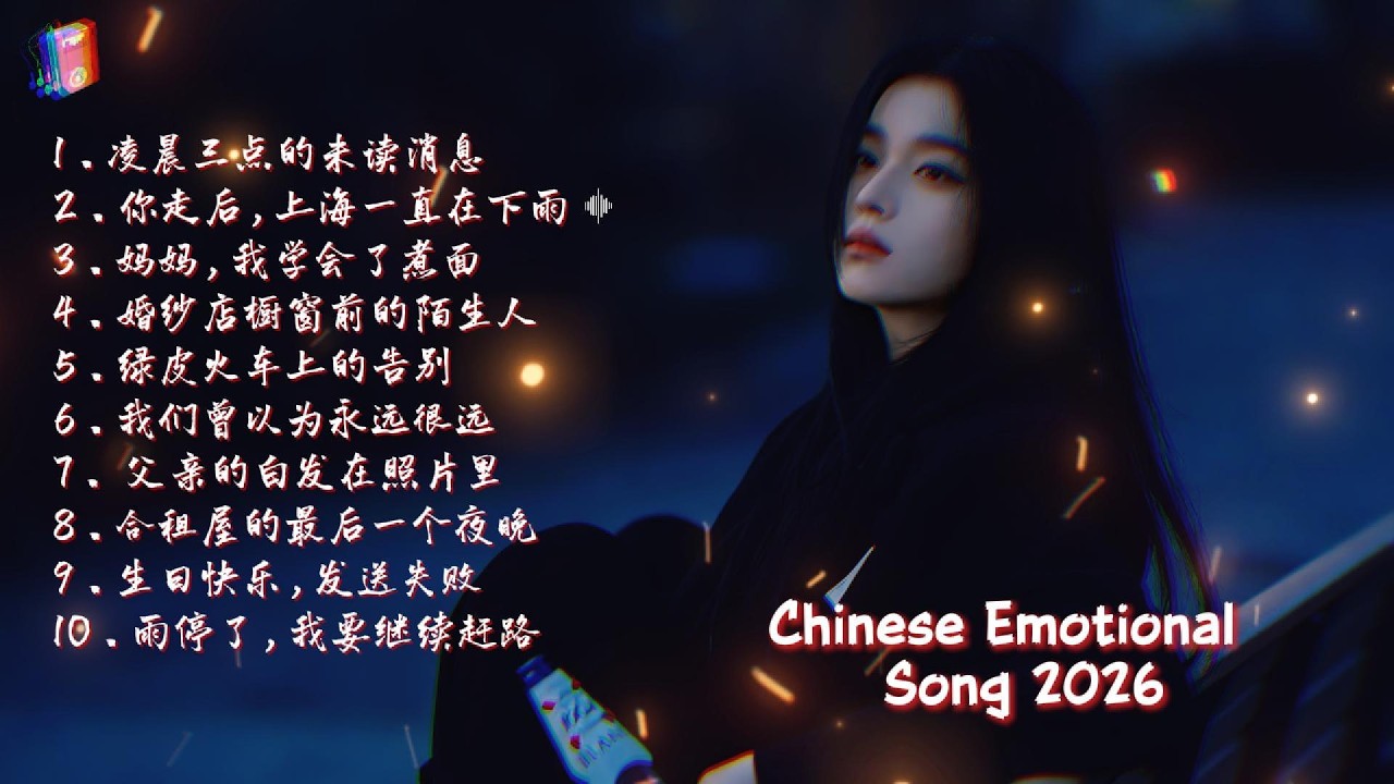[ Playlist ] Chinese Sad Songs 2026 悲伤情歌 | 10 Original Tracks About Emotional & Healing