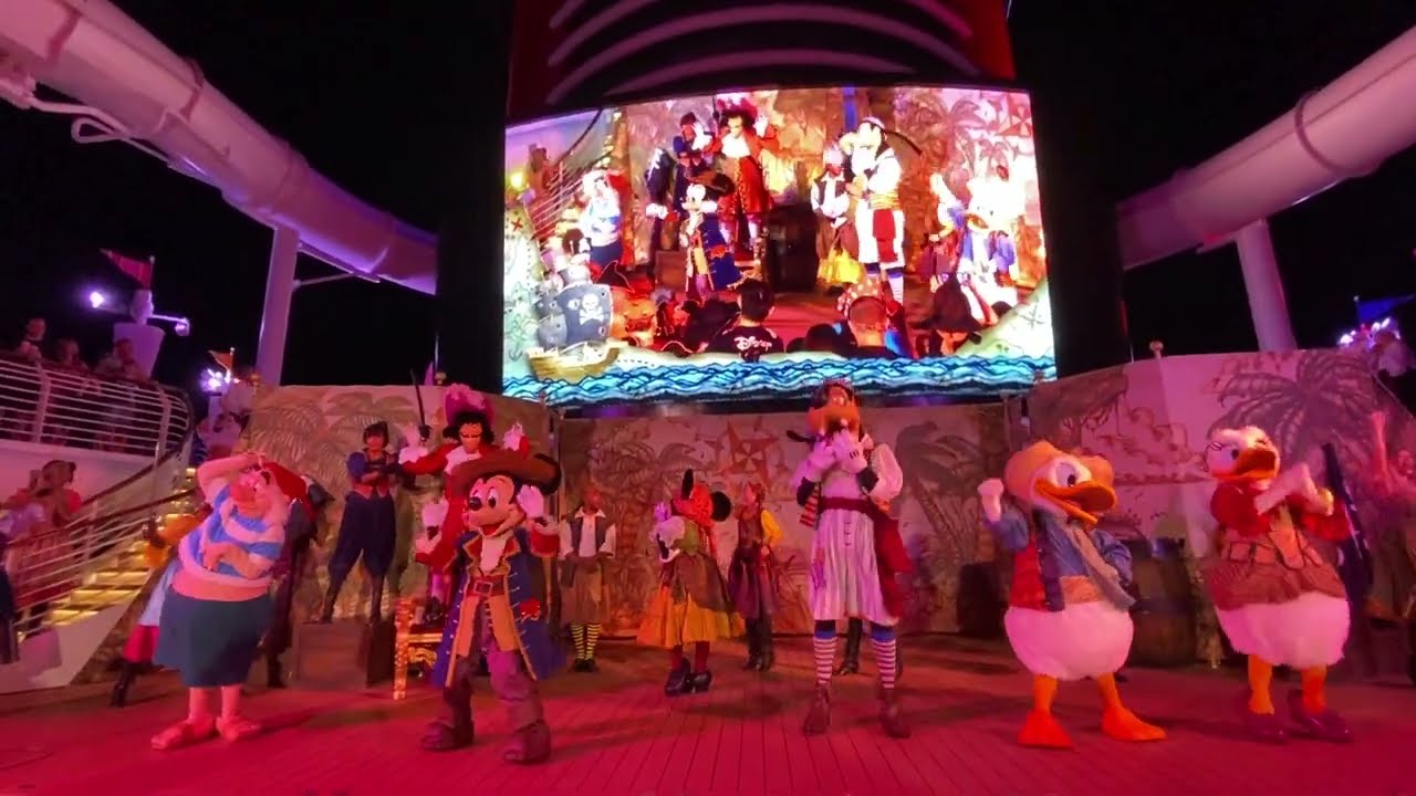 Mickey's Pirates in the Caribbean Disney Fantasy 2025
