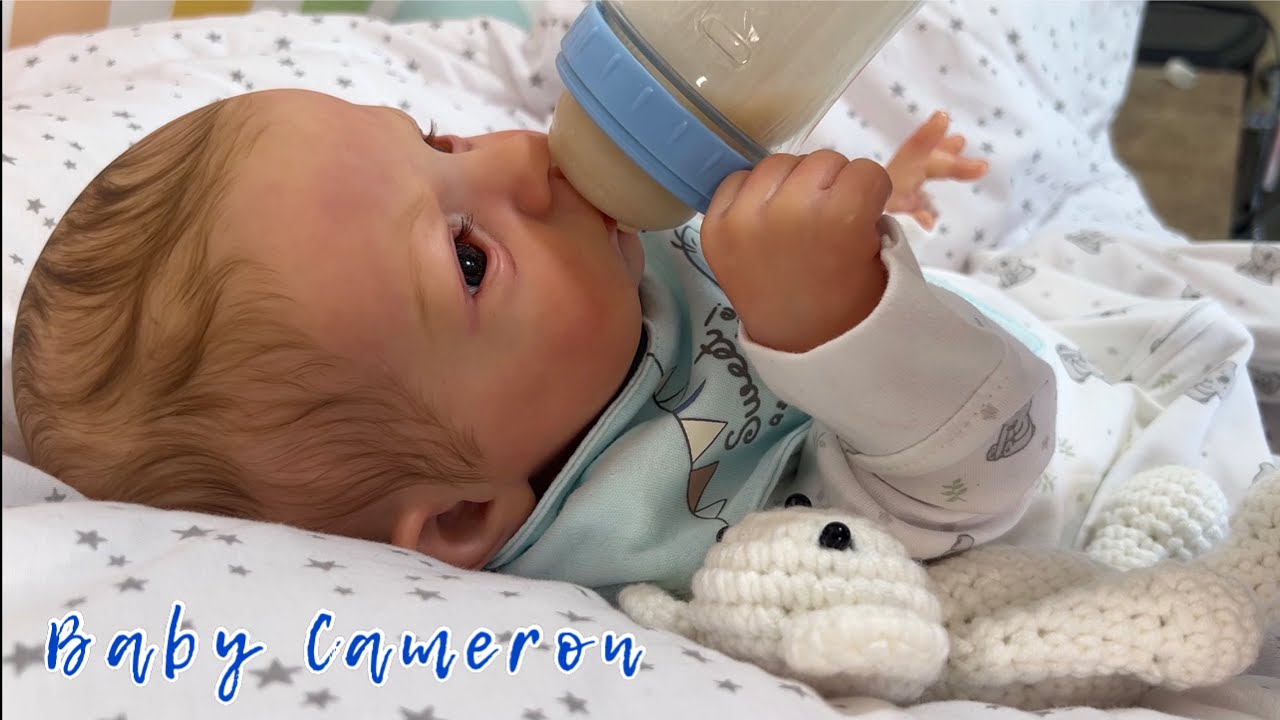 2024 Night routine with baby cameron reborn roleplay