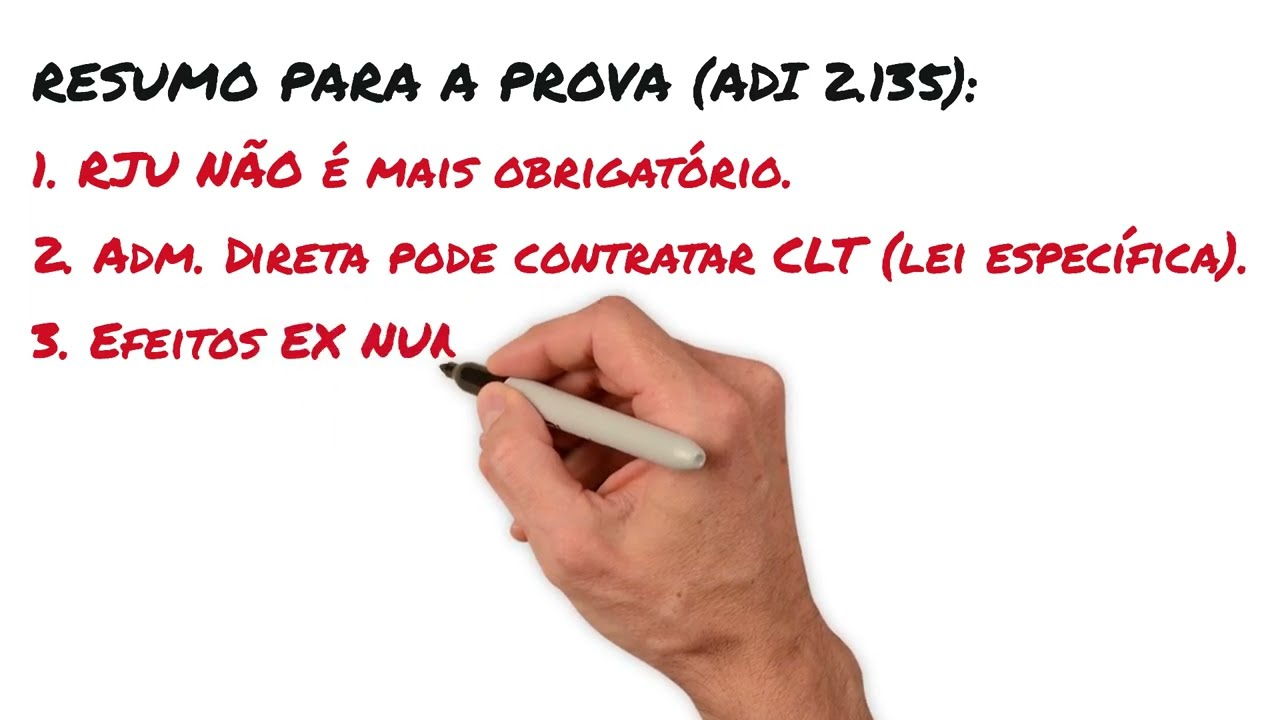 🚨 FIM DO RJU? O STF mudou a regra! | Atualiza&ccedil;&atilde;o Urgente C&acirc;mara dos Deputados