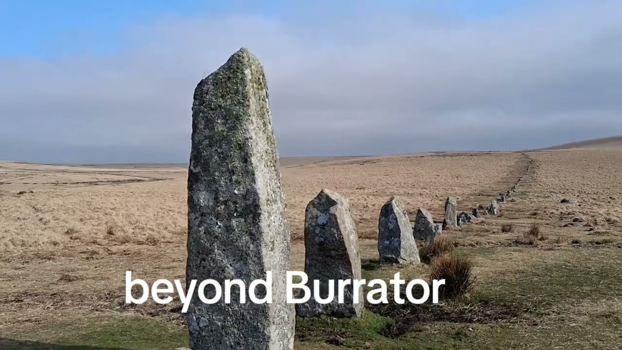 Beyond Burrator. The Dartmoor stone rows. Great walks Dartmoor