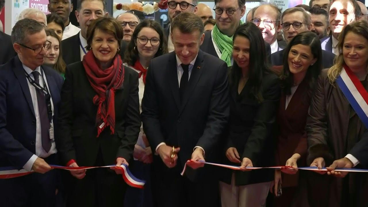 Emmanuel Macron opens Paris Agricultural Show | AFP