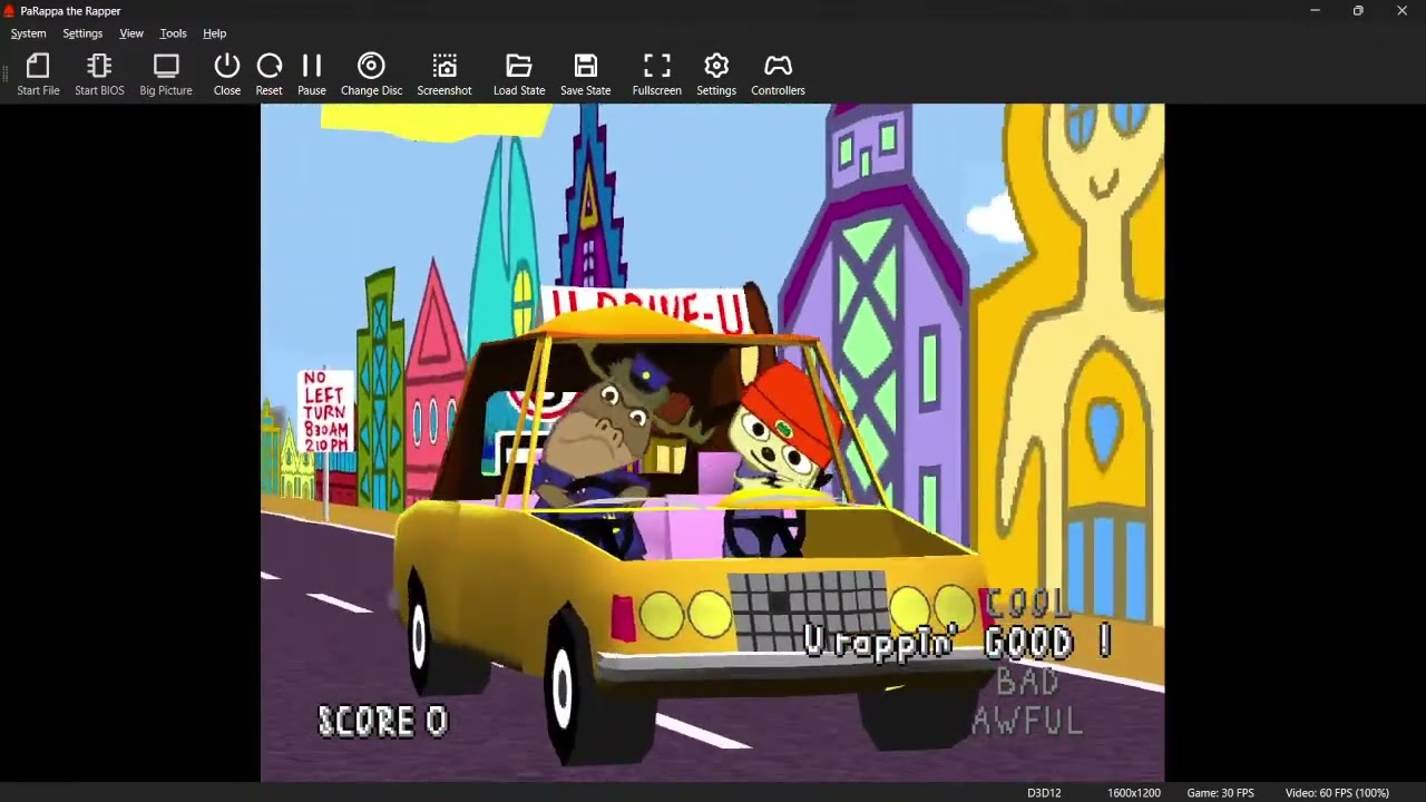 PaRappa The Rapper Easy Mode Speedrun In 