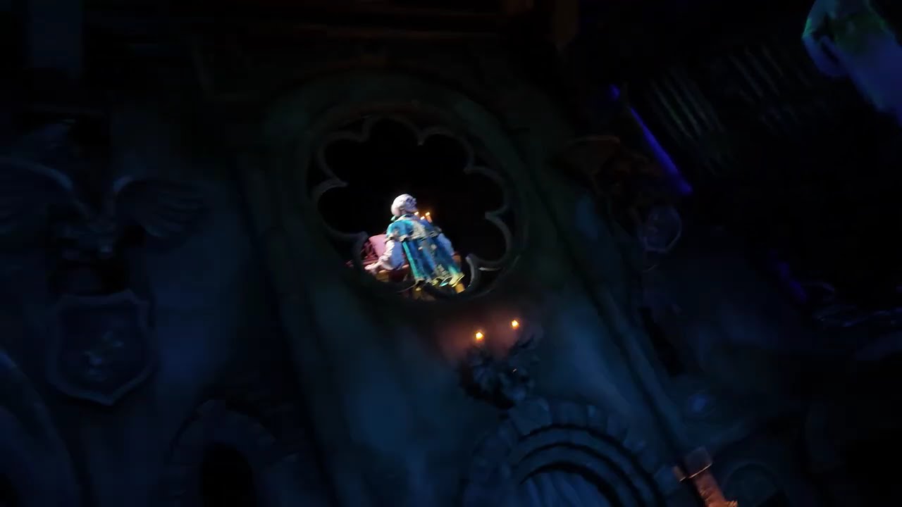 4K Efteling Danse macabre 2.0 bank 1 rij 1  ONRIDE 14-11-2025
